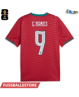 Günstige Portugal Goncalo Ramos #9 Heimtrikot WM 2026 Kurzarm
